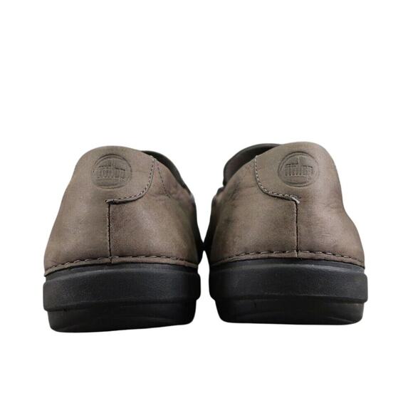 FitFlop Shoes Men 13 Loafer Slip On Comfort Classic Toning Leather Walking Brown main image 13